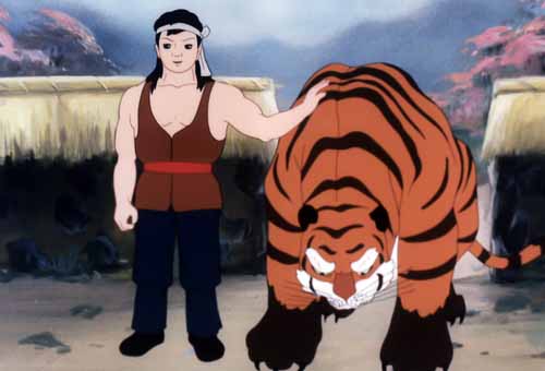 Trickfilm „Ein Junge auf dem Tiger“ (Teil 2)
