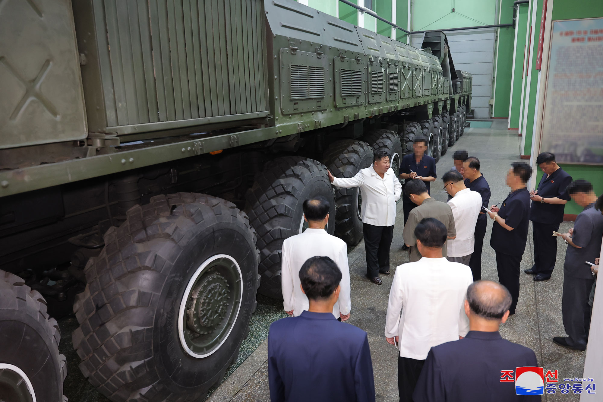President of State Affairs Kim Jong Un inspects defence industrial enterprise