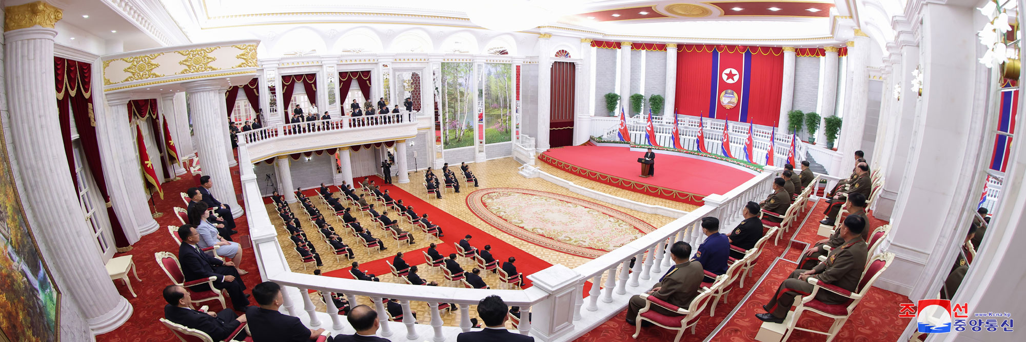 President of State Affairs Kim Jong Un makes important speech on founding anniversary of DPRK