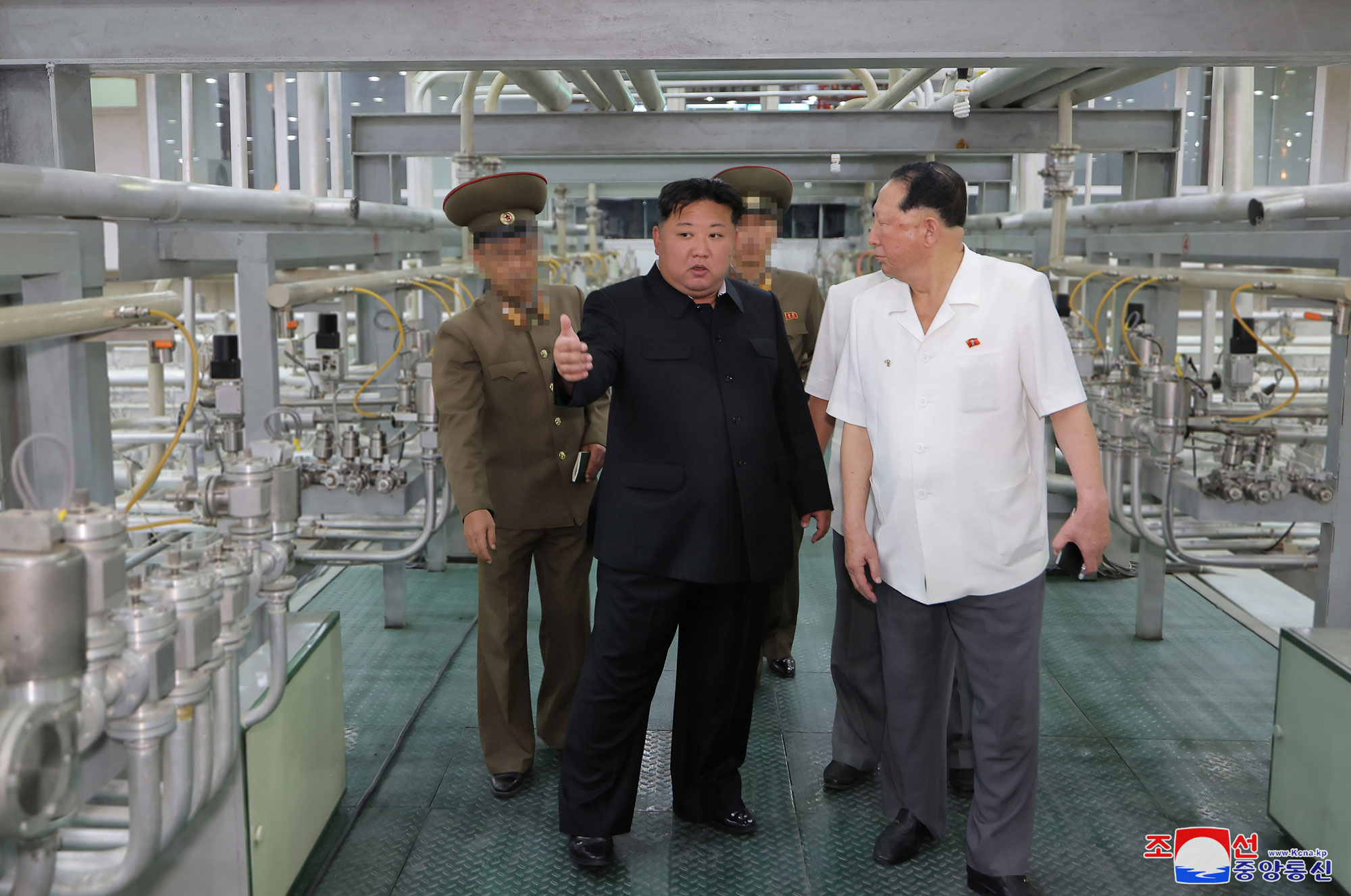 President of State Affairs Kim Jong Un inspects Nuclear Weapons Institute and production base of weapons-grade nuclear materials 