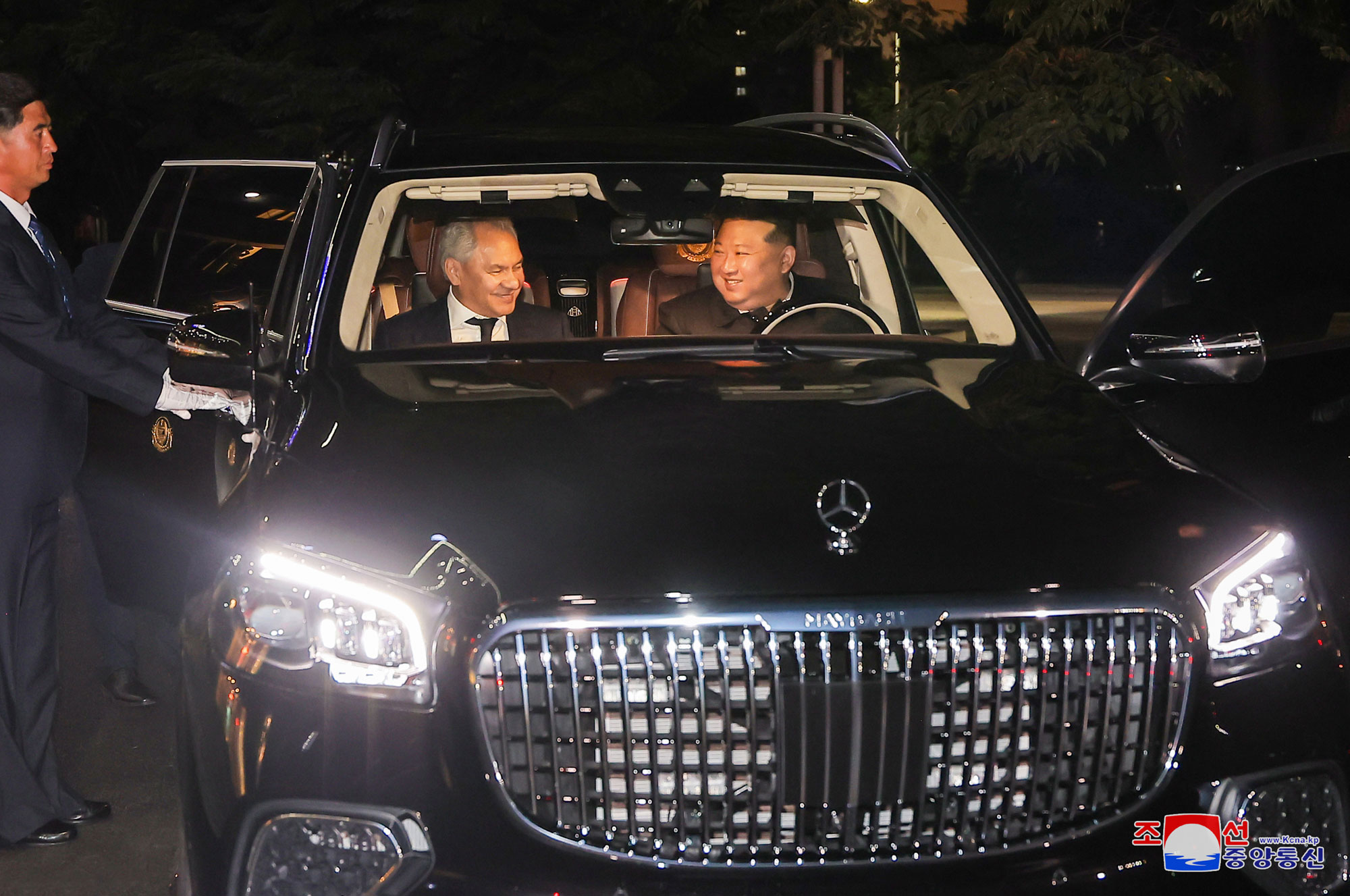 President of State Affairs Kim Jong Un receives Sergei Shoigu, Secretary of Security Council of Russian Federation