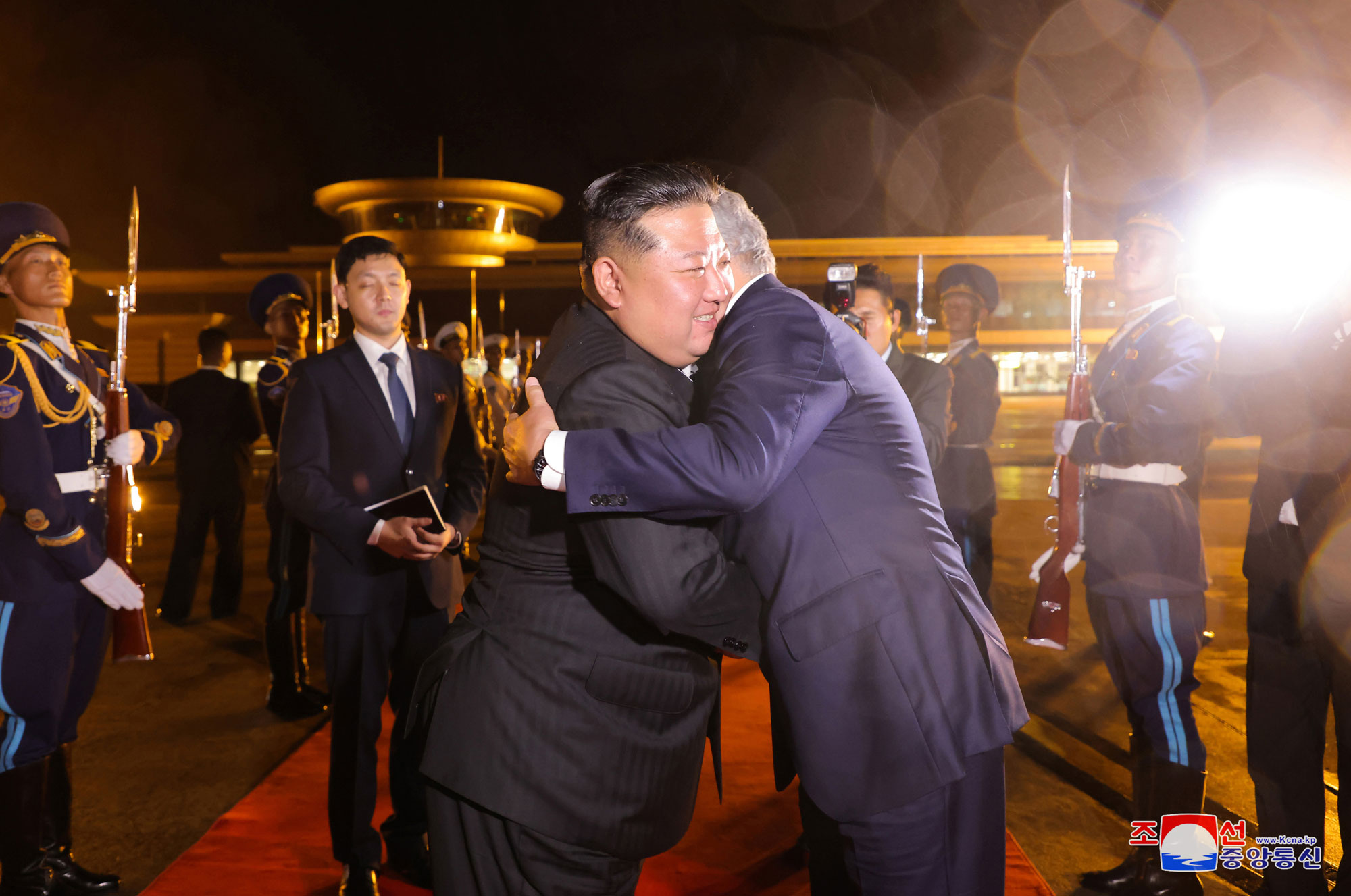 President of State Affairs Kim Jong Un receives Sergei Shoigu, Secretary of Security Council of Russian Federation