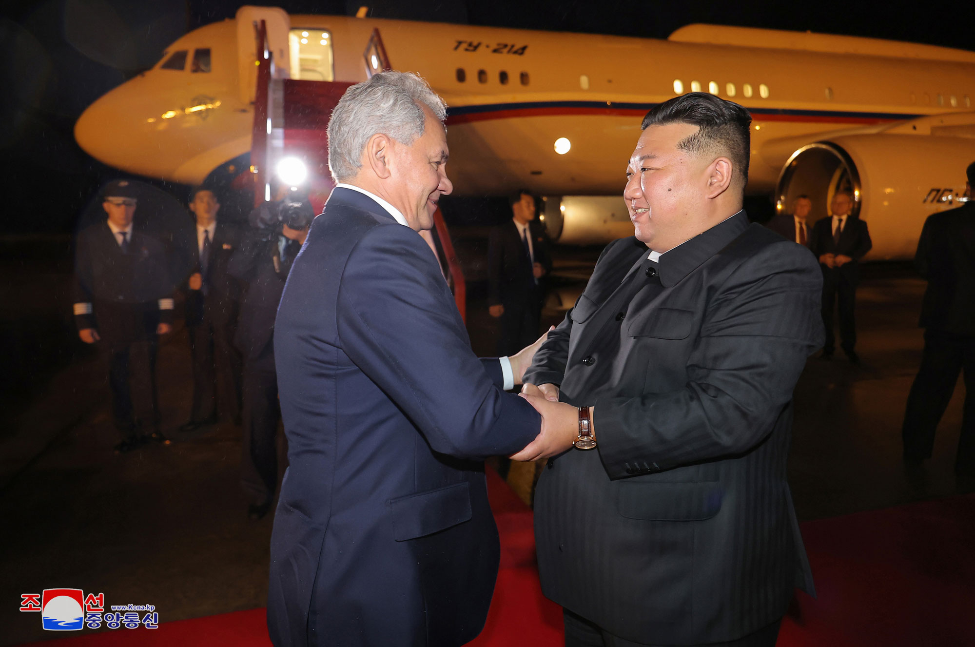 President of State Affairs Kim Jong Un receives Sergei Shoigu, Secretary of Security Council of Russian Federation