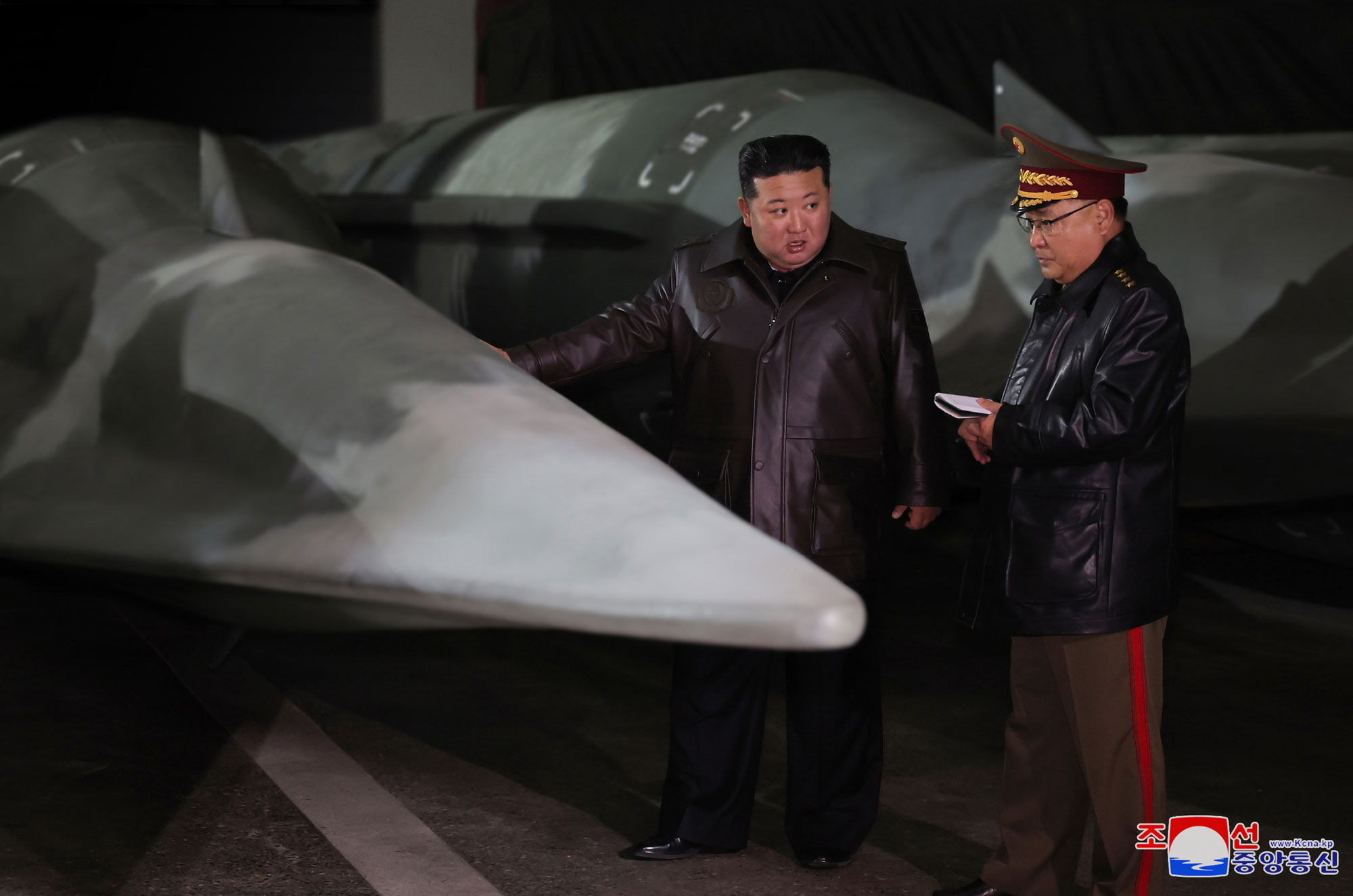 President of State Affairs Kim Jong Un inspects strategic missile bases