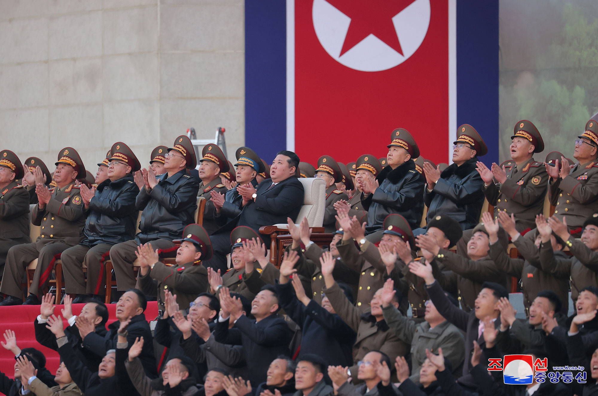 Military Hardware Exhibition "Defence Development--2024" splendidly opensPresident of State Affairs Kim Jong Un delivers speech at opening ceremony