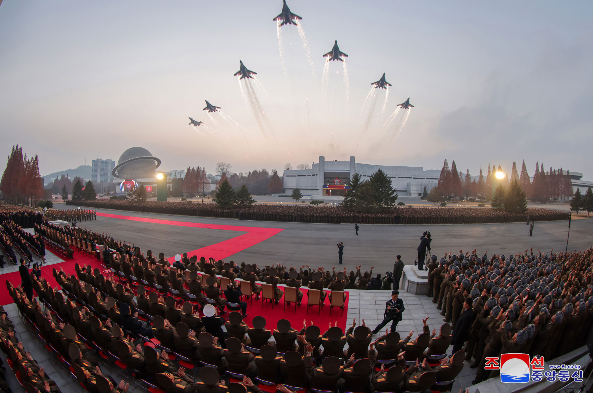 Military Hardware Exhibition "Defence Development--2024" splendidly opensPresident of State Affairs Kim Jong Un delivers speech at opening ceremony