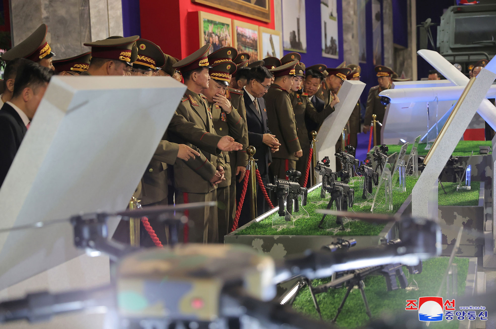 Military Hardware Exhibition "Defence Development--2024" splendidly opensPresident of State Affairs Kim Jong Un delivers speech at opening ceremony