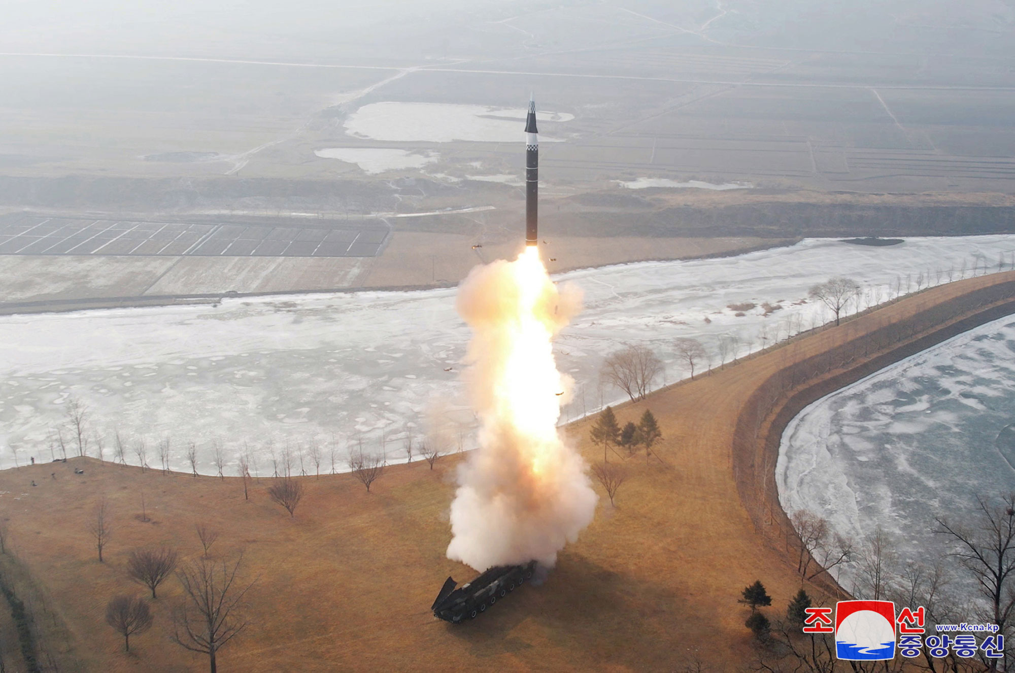 DPRK Missile Administration succeeds in test-fire of new-type intermediate-range hypersonic ballistic missile