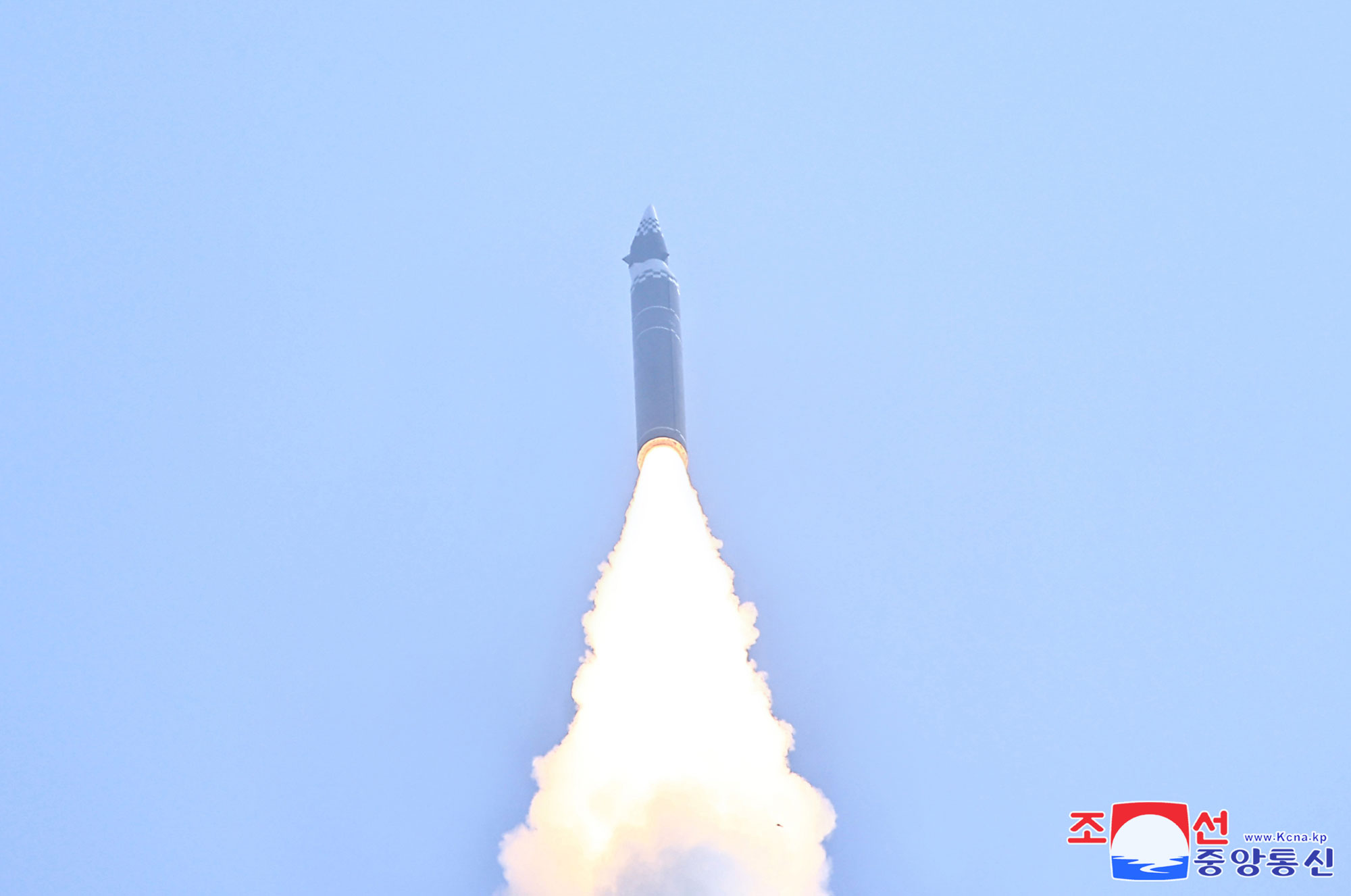 DPRK Missile Administration succeeds in test-fire of new-type intermediate-range hypersonic ballistic missile