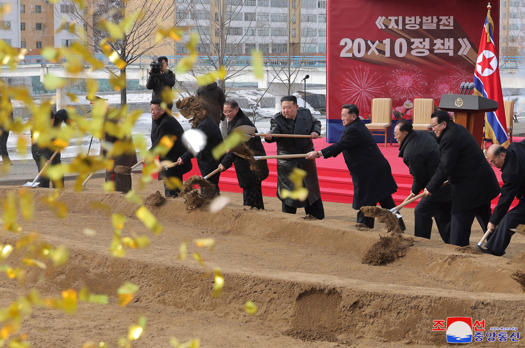  Grand construction struggle in 2025 launched to implement regional development policy in new eraGroundbreaking ceremony of hospital and leisure complex in Kangdong 
County for Regional Development 20×10 Policy held with splendour 