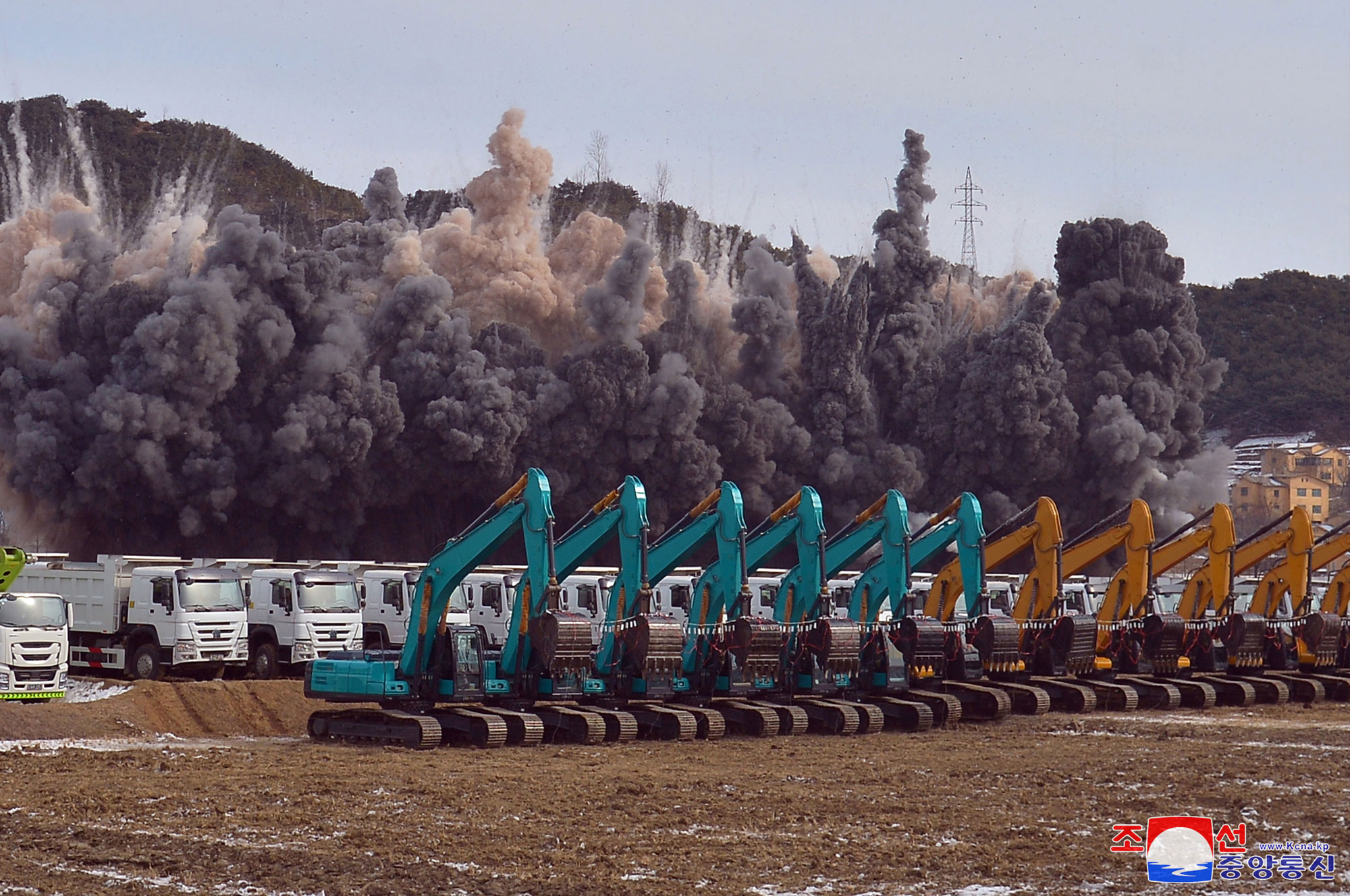  Grand construction struggle in 2025 launched to implement regional development policy in new eraGroundbreaking ceremony of hospital and leisure complex in Kangdong 
County for Regional Development 20×10 Policy held with splendour 