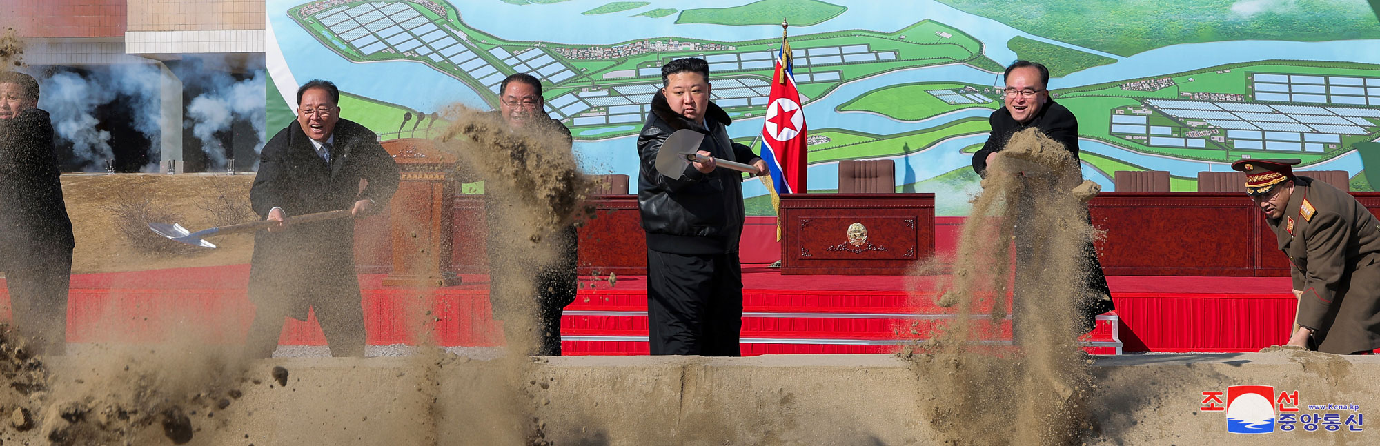 Groundbreaking ceremony of largest-ever greenhouse farm and vegetable science research centre held with splendor