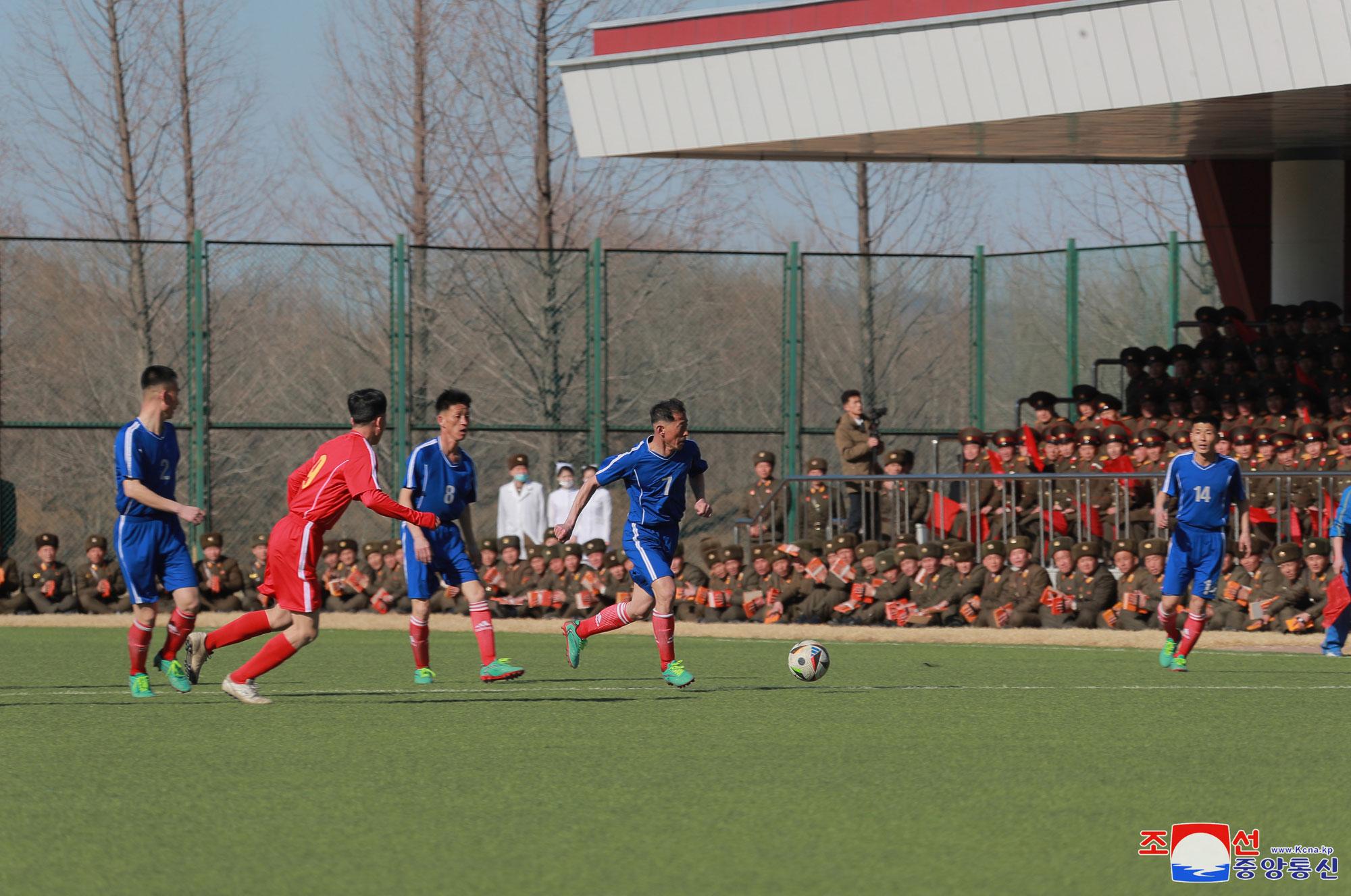 President of State Affairs Kim Jong Un visits Kim Il Sung University of Politics