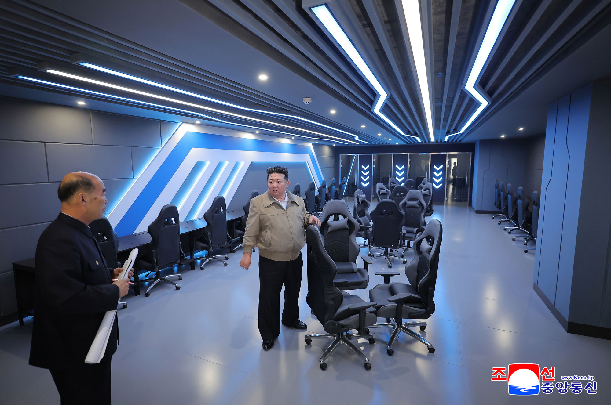 President of State Affairs Kim Jong Un guides preparations for operating major neighbourhood-serving amenities built in third-stage section of Hwasong area