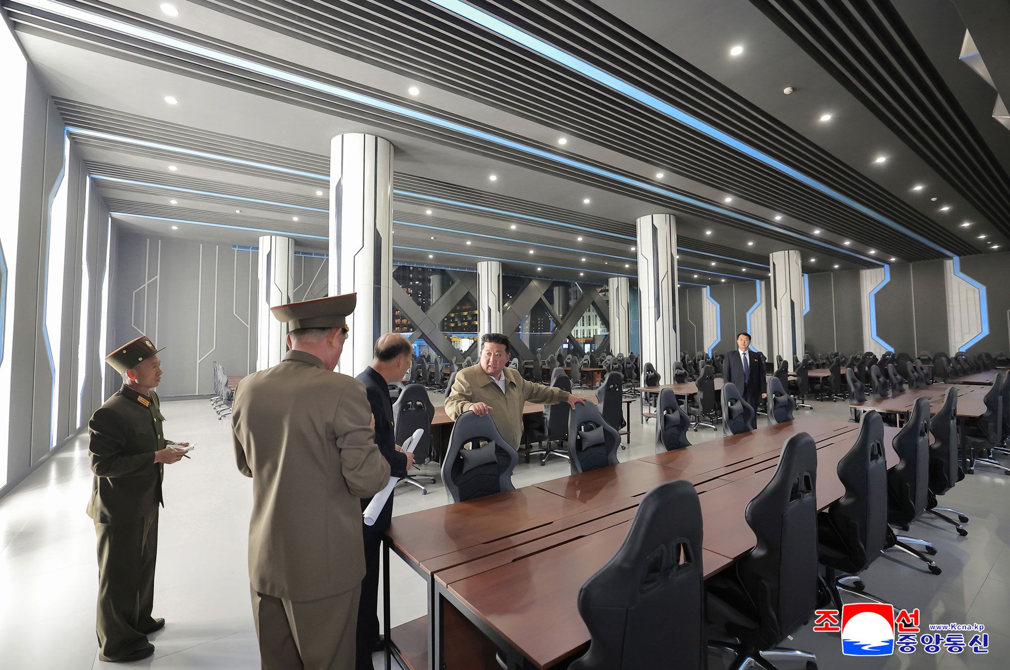 President of State Affairs Kim Jong Un guides preparations for operating major neighbourhood-serving amenities built in third-stage section of Hwasong area