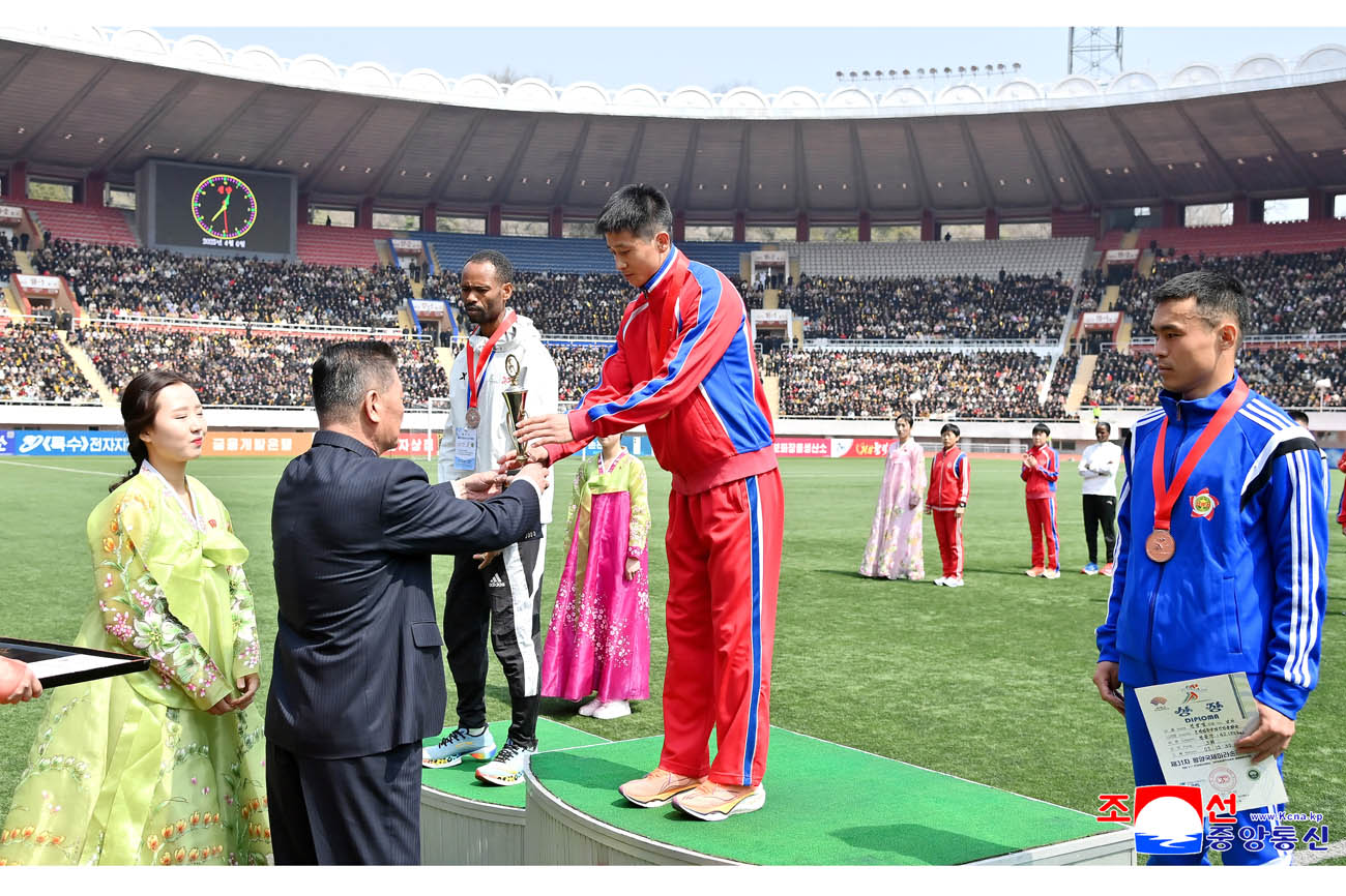 제31차 평양국제마라손경기대회 진행