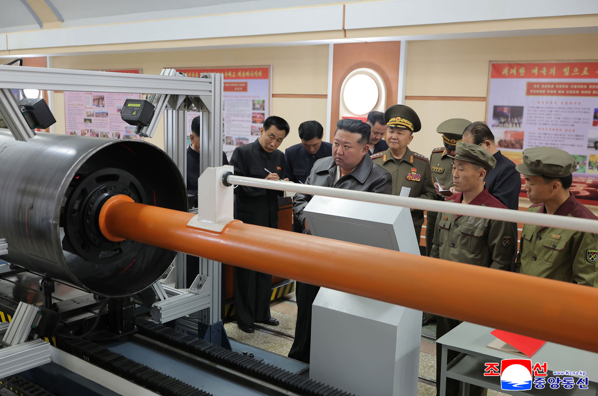 Respected Comrade Kim Jong Un gives field guidance at major munitions enterprises under Commission of Second Economy 