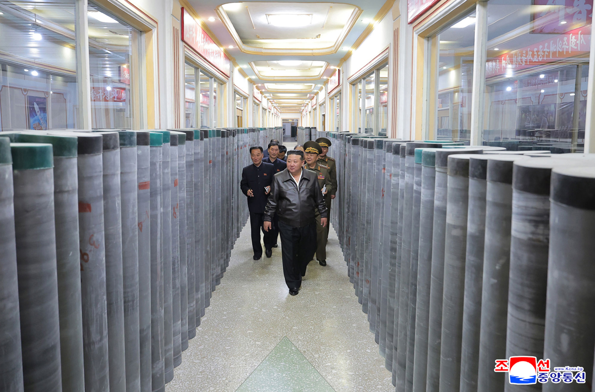 Respected Comrade Kim Jong Un gives field guidance at major munitions enterprises under Commission of Second Economy 