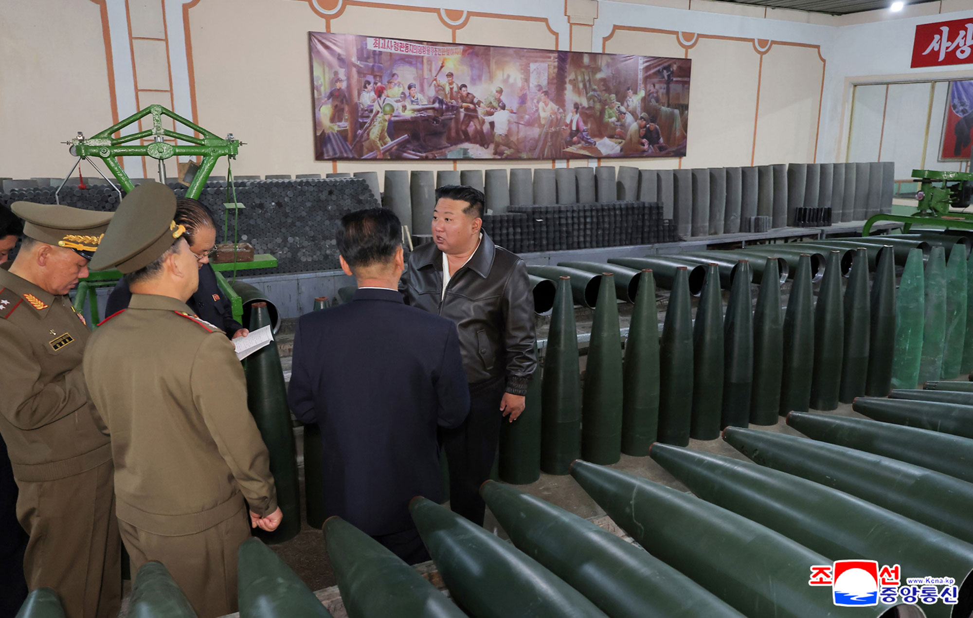 Respected Comrade Kim Jong Un gives field guidance at major munitions enterprises under Commission of Second Economy 