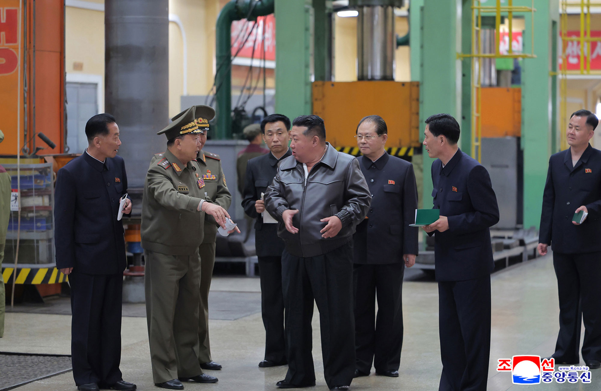 Respected Comrade Kim Jong Un gives field guidance at major munitions enterprises under Commission of Second Economy 