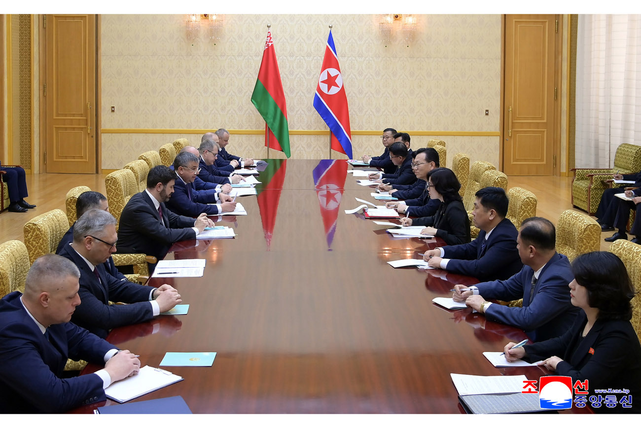조선민주주의인민공화국정부와 벨라루씨공화국정부사이의 무역경제협조공동위원회 제3차회의 진행