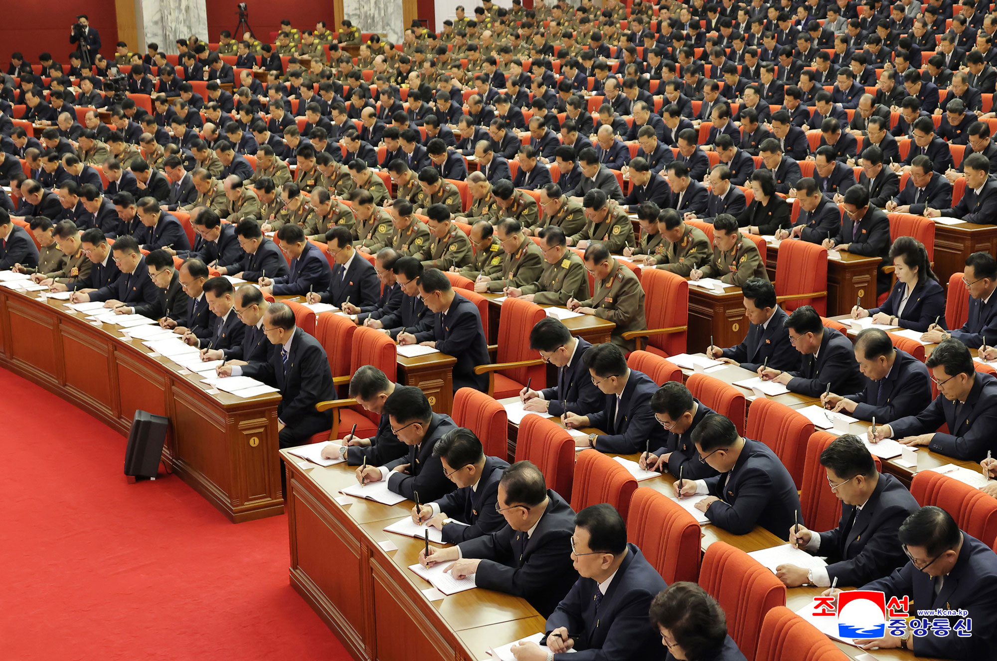 Press release for Enlarged Meeting of Twelfth Plenary Meeting of Eighth Central Committee of WPK