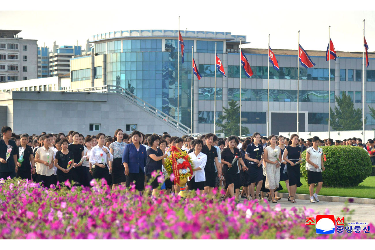 President Kim Il Sung remembered in DPRK