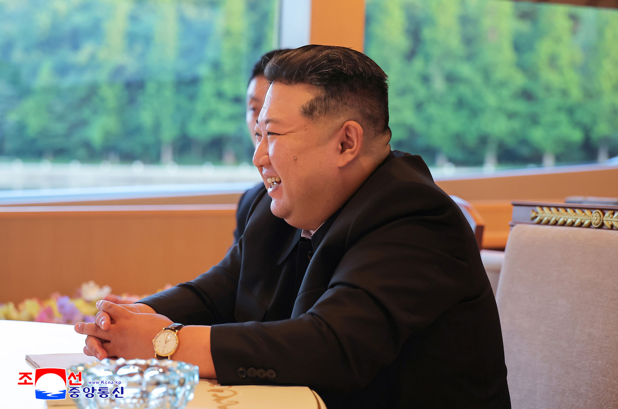 Respected Comrade Kim Jong Un meets Russian Foreign Minister