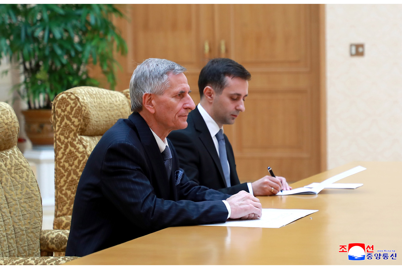 Credentials of Bulgarian ambassador presented
