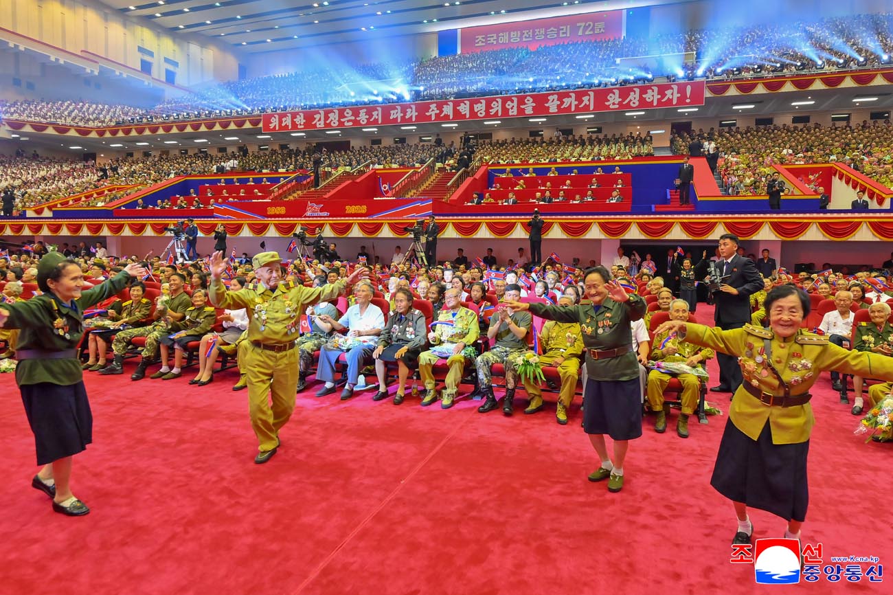 Meeting with victorious wartime generation held
