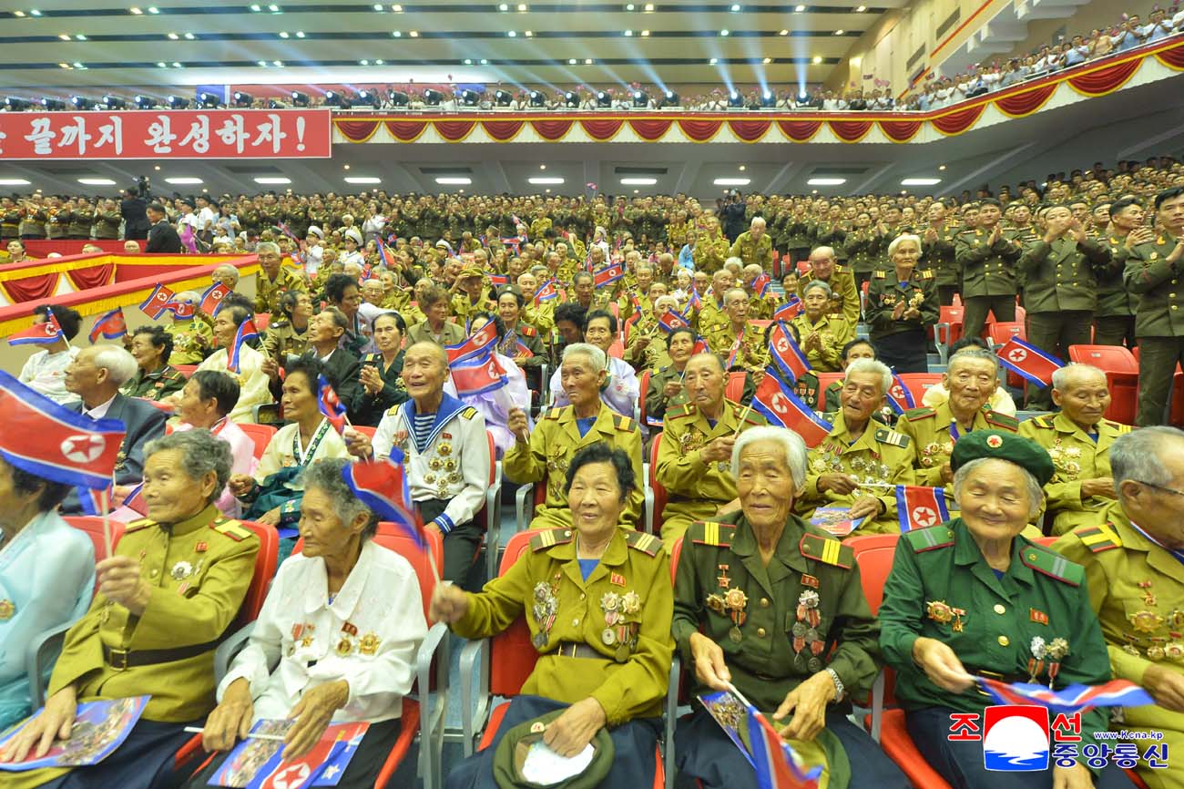 Meeting with victorious wartime generation held