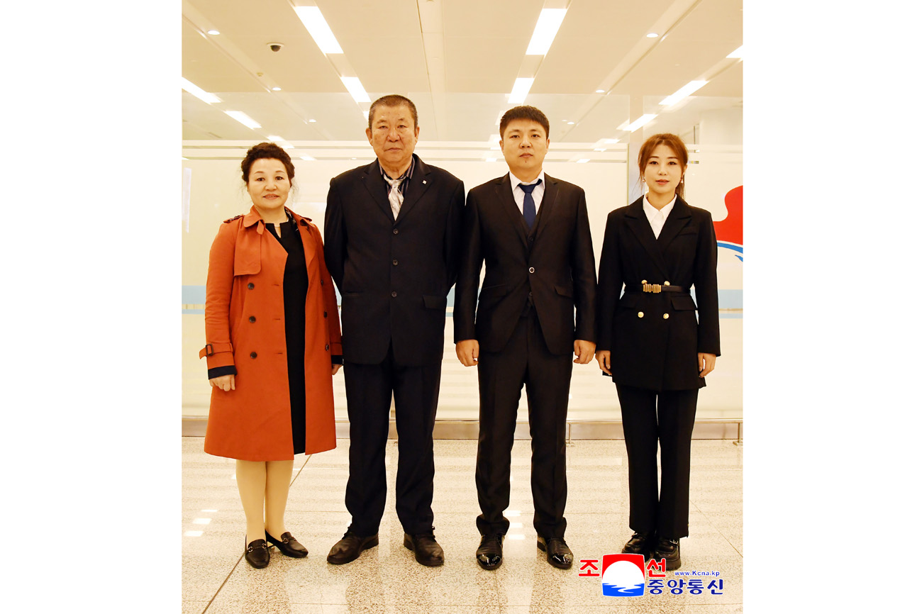 해외연고자가족들 도착