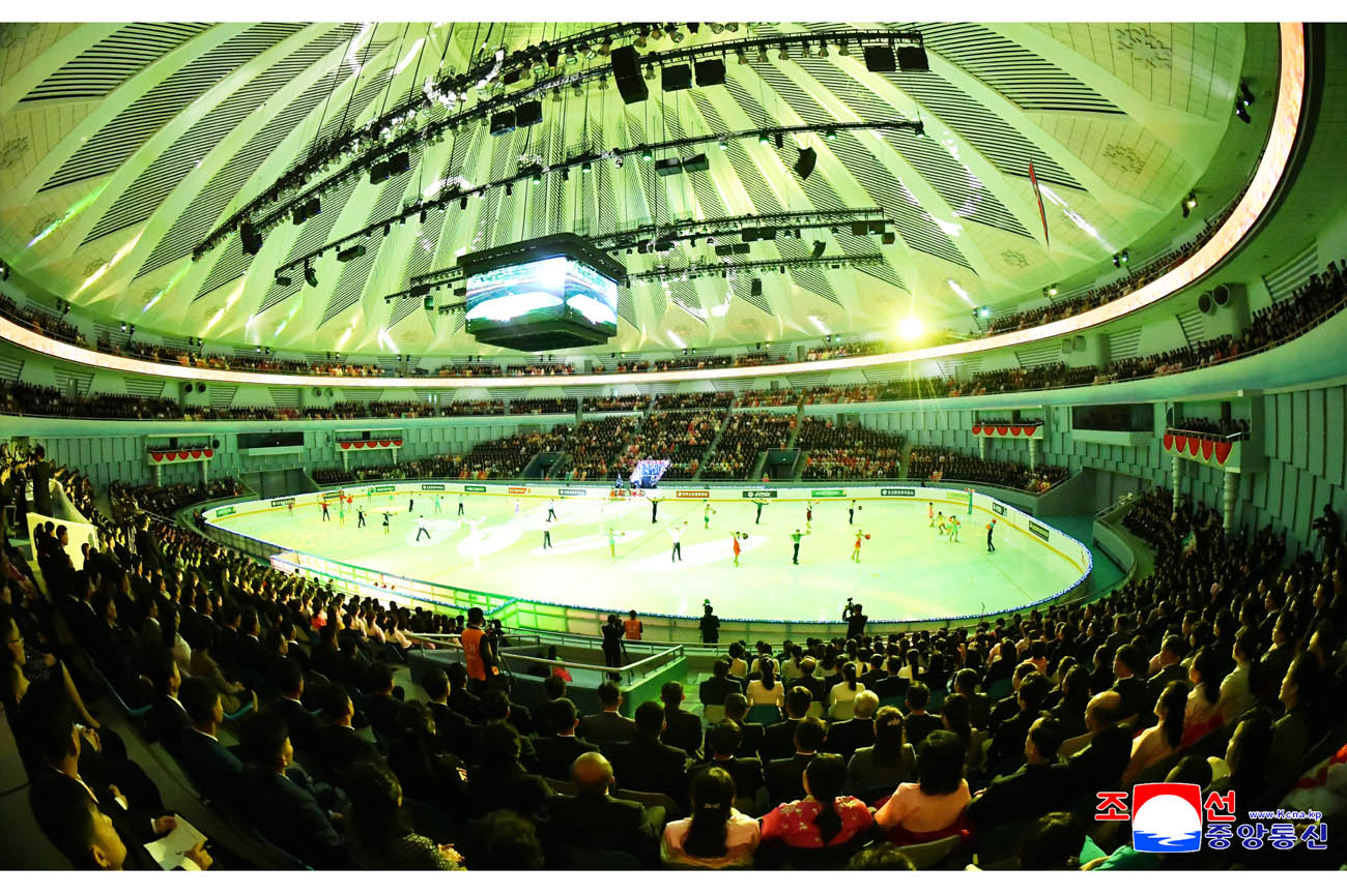 Pyongyang International Figure Skating Festival held