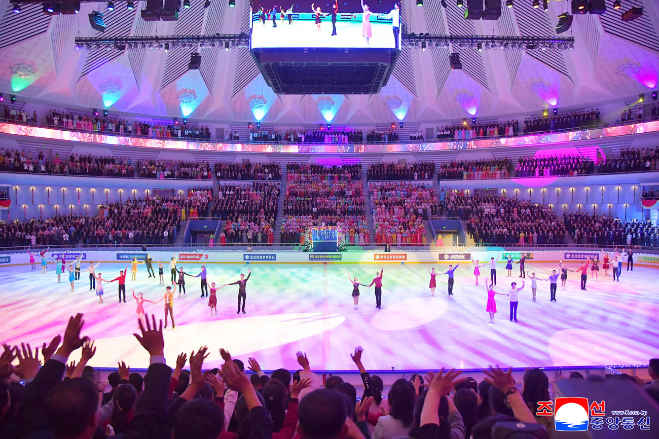 Pyongyang International Figure Skating Festival held