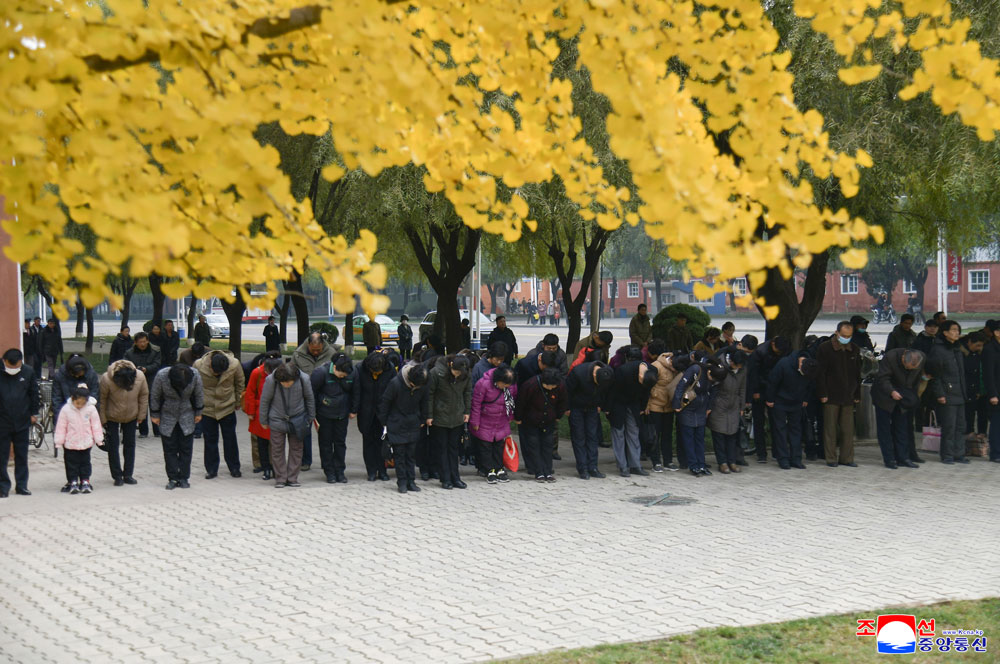 고 김영남동지의 장의식 엄숙히 거행