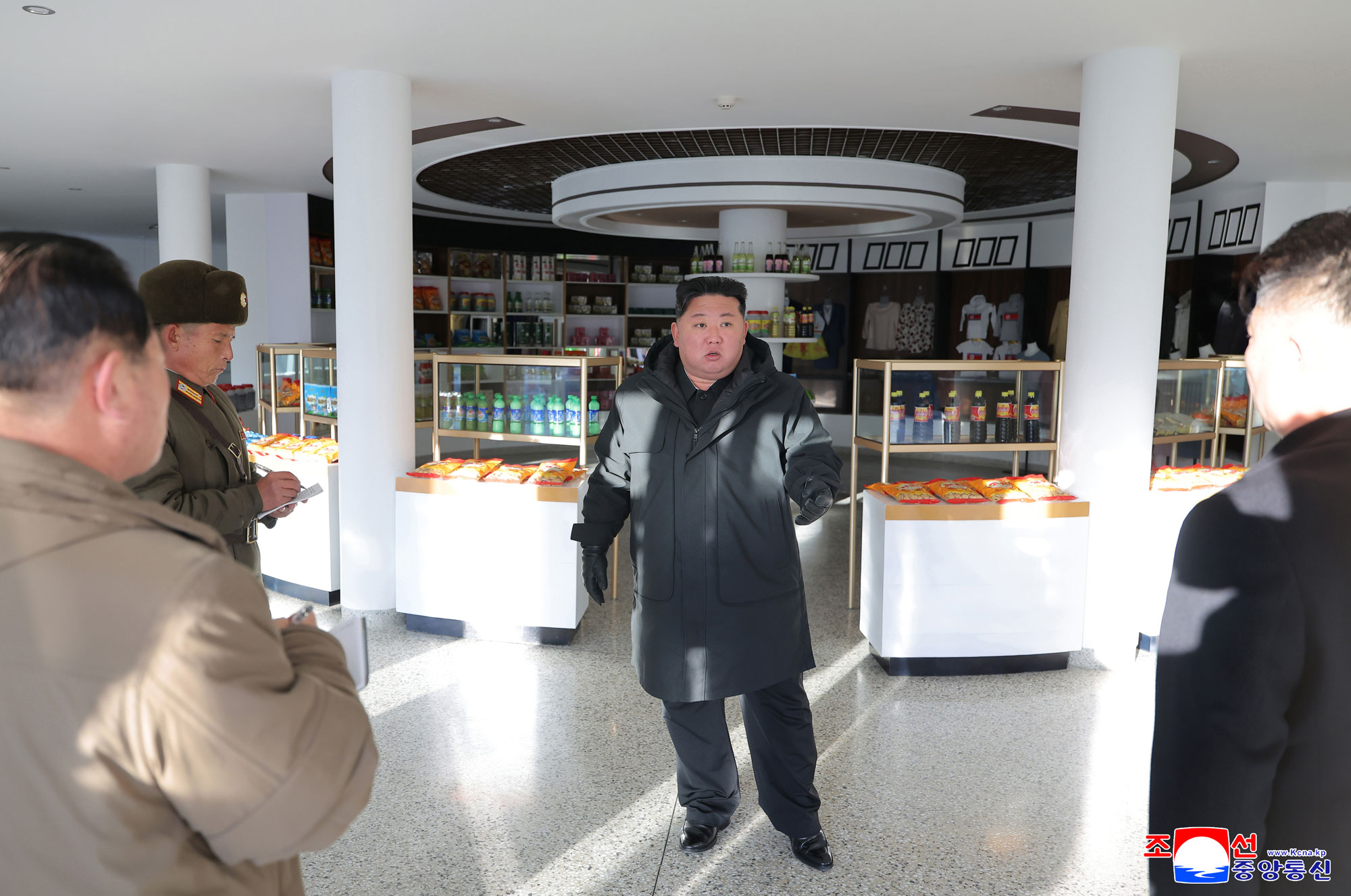 Respected Comrade Kim Jong Un inspects regional-industry factories nearing inauguration