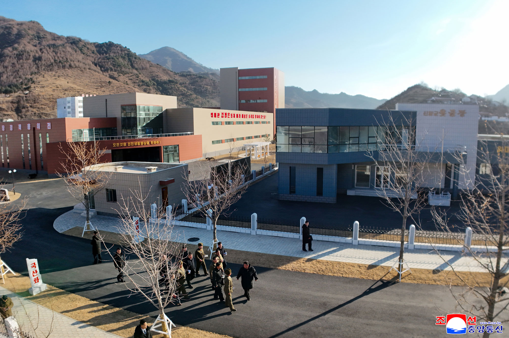 Respected Comrade Kim Jong Un inspects regional-industry factories nearing inauguration