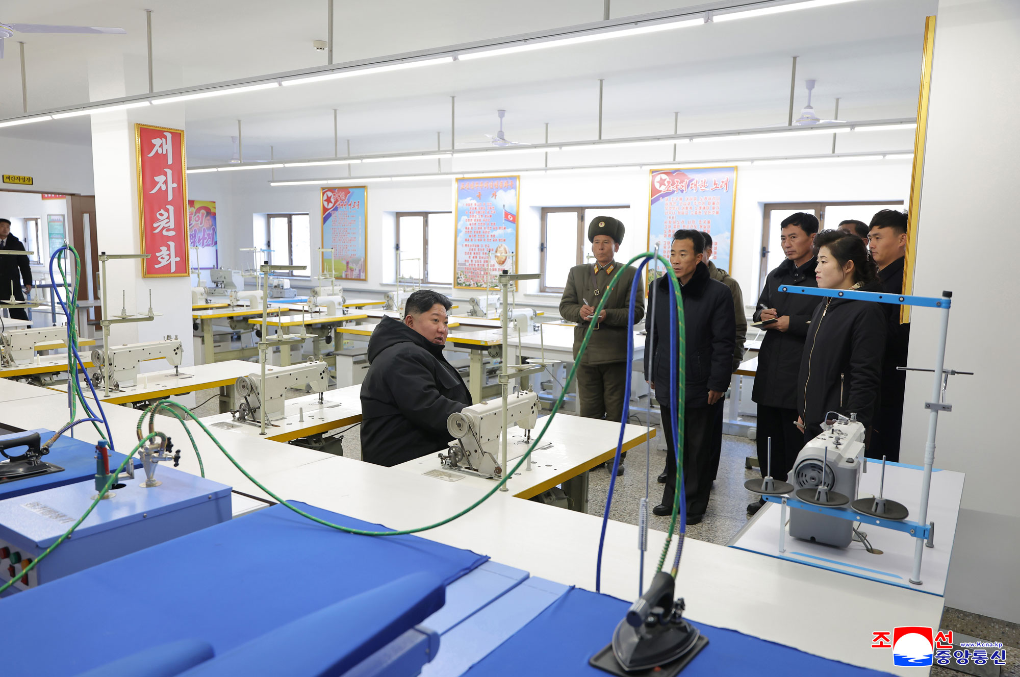 Respected Comrade Kim Jong Un inspects regional-industry factories nearing inauguration