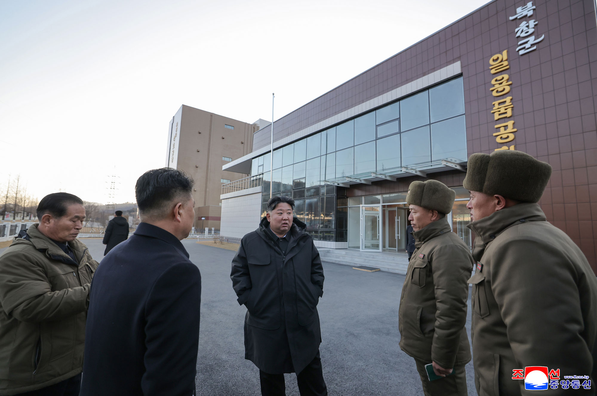 Respected Comrade Kim Jong Un inspects regional-industry factories nearing inauguration