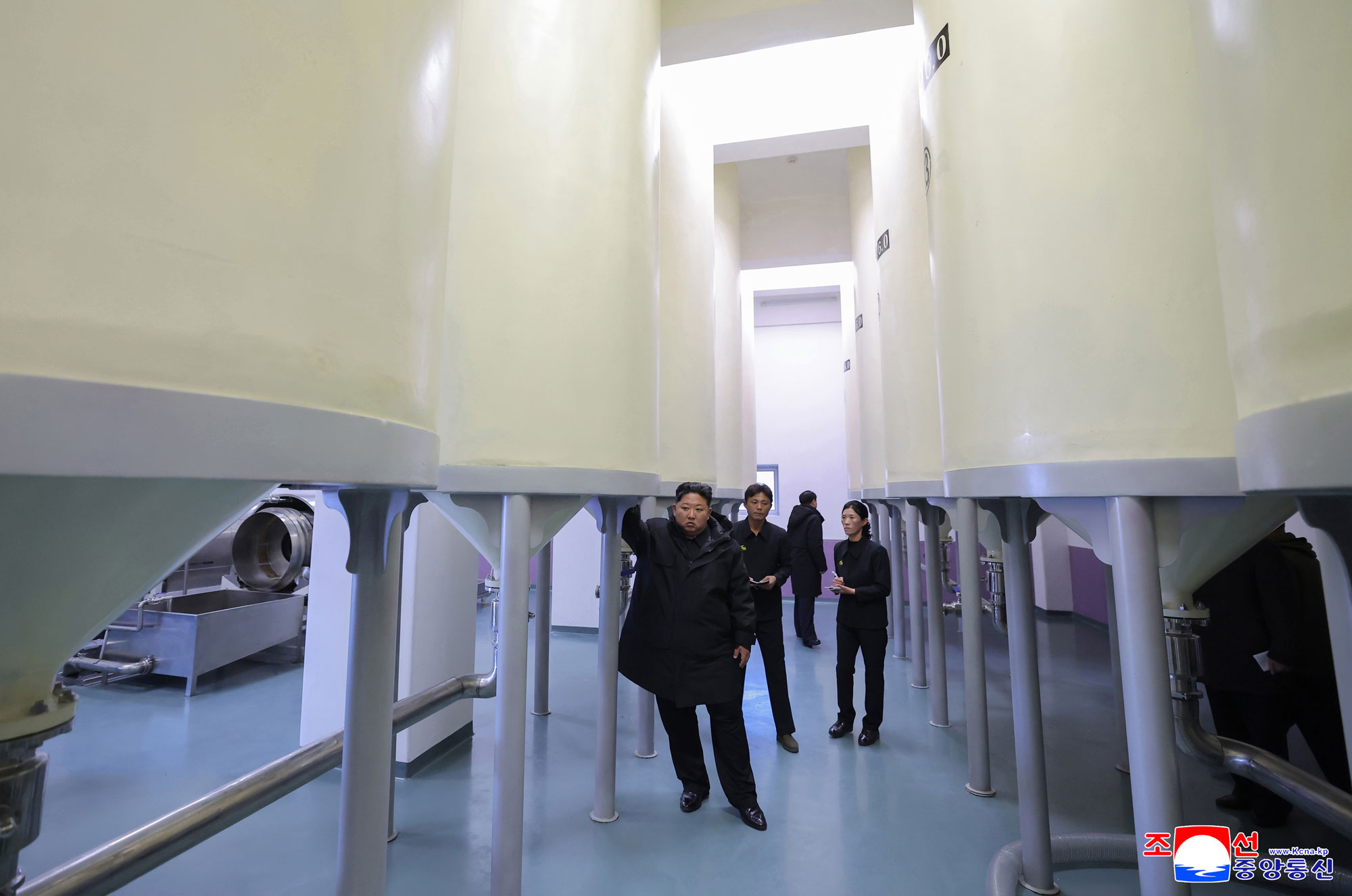 Respected Comrade Kim Jong Un inspects regional-industry factories nearing inauguration
