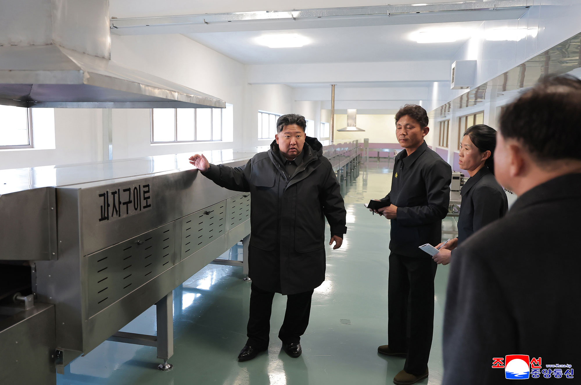 Respected Comrade Kim Jong Un inspects regional-industry factories nearing inauguration