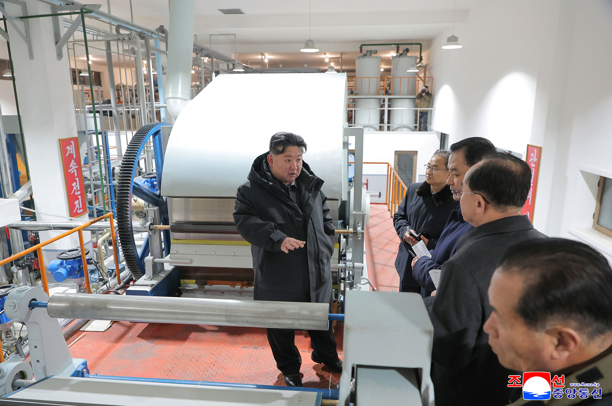Respected Comrade Kim Jong Un inspects regional-industry factories nearing inauguration