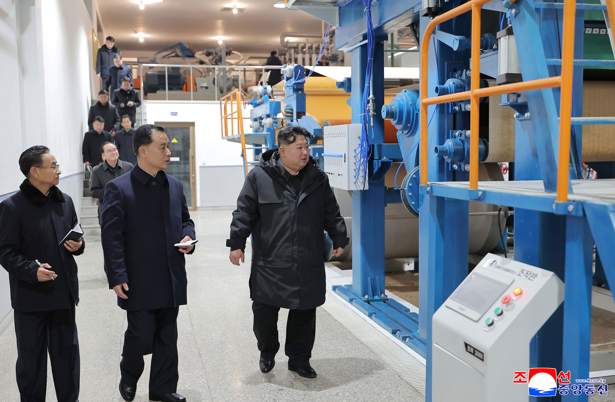 Respected Comrade Kim Jong Un inspects regional-industry factories nearing inauguration