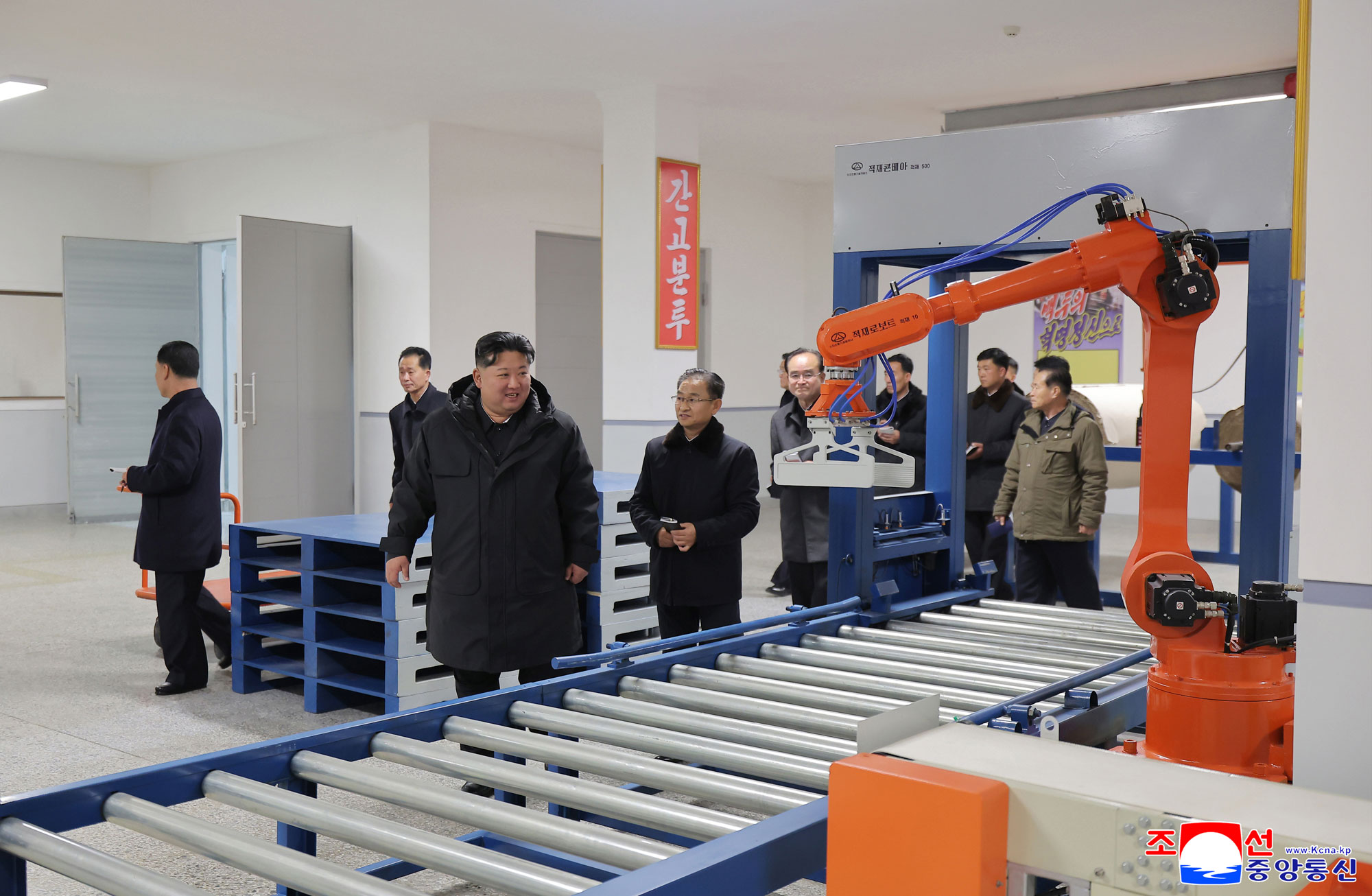 Respected Comrade Kim Jong Un inspects regional-industry factories nearing inauguration