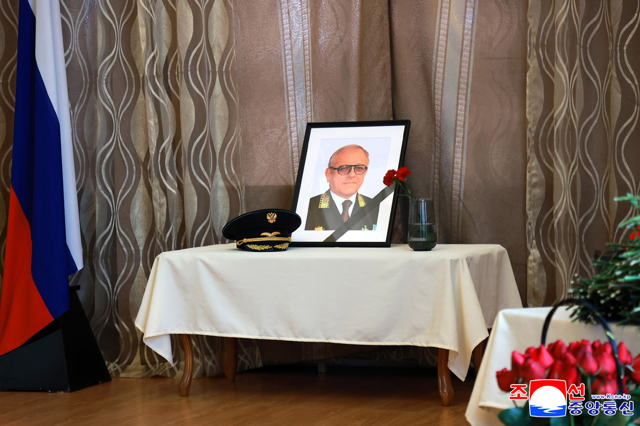 Senior Party and government officials visit Russian embassy