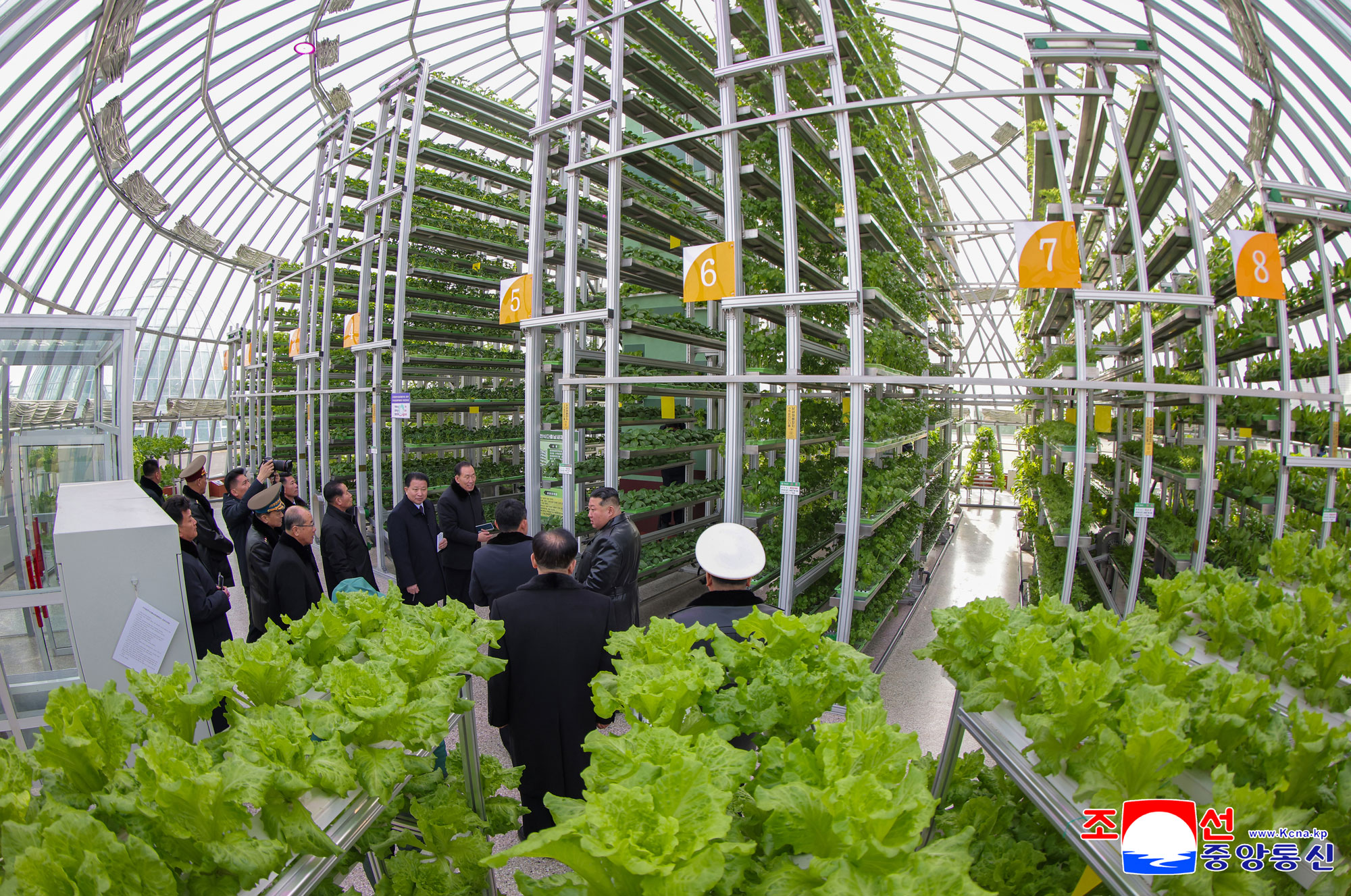 신의주온실종합농장 준공식 성대히 진행