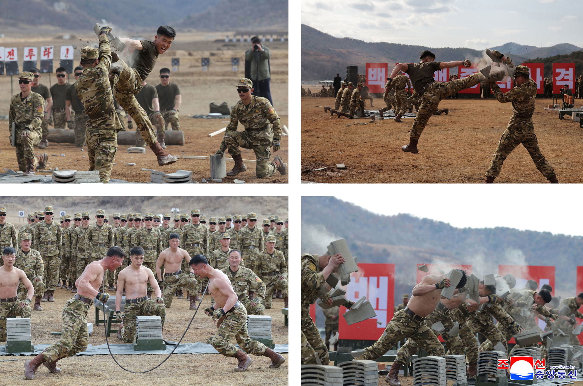 Estimado camarada Kim Jong Un presencia la competencia de tiro en homenaje del "Día de Francotiradores" del EPC