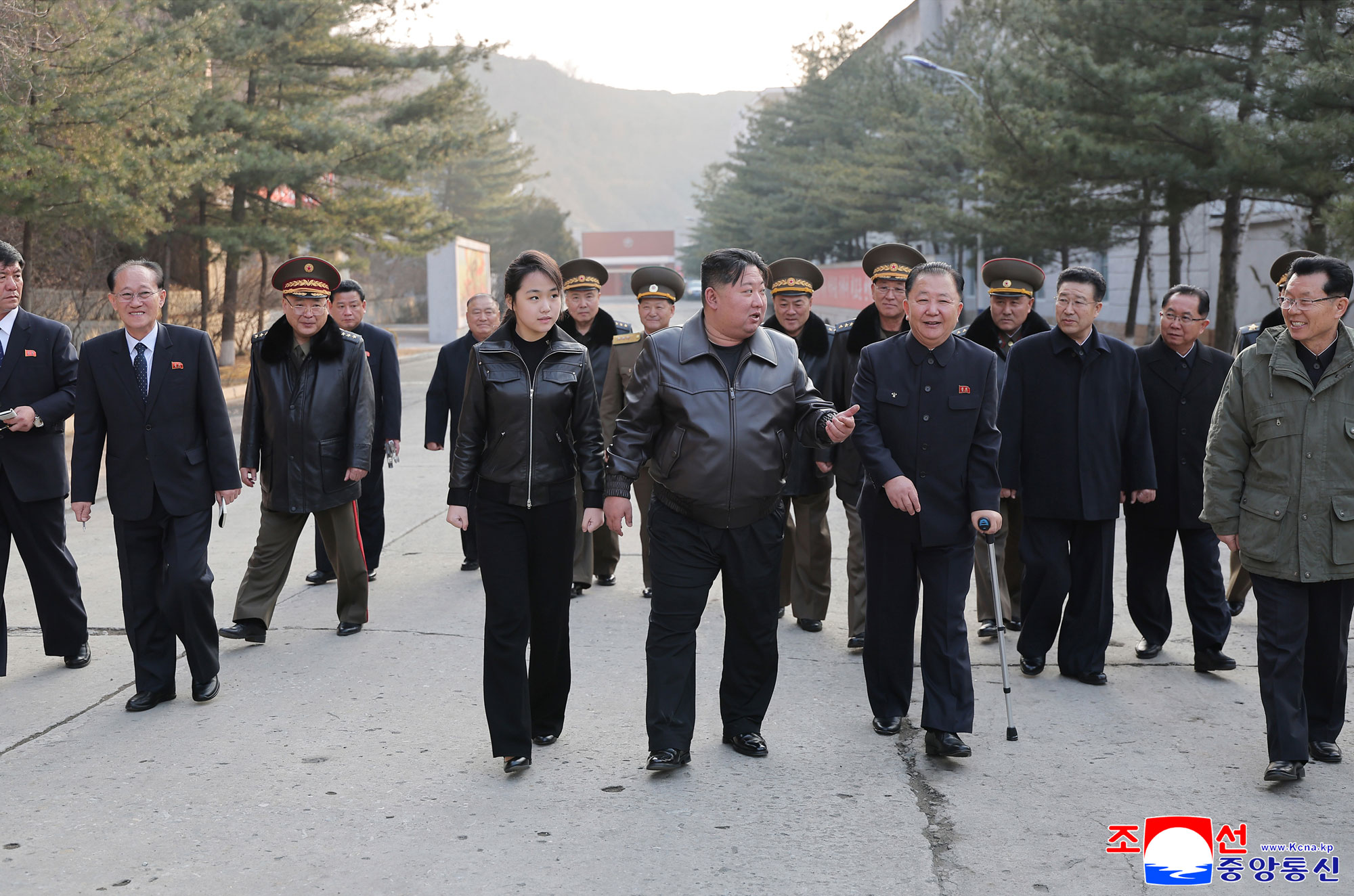Respected Comrade Kim Jong Un inspects major munitions factory