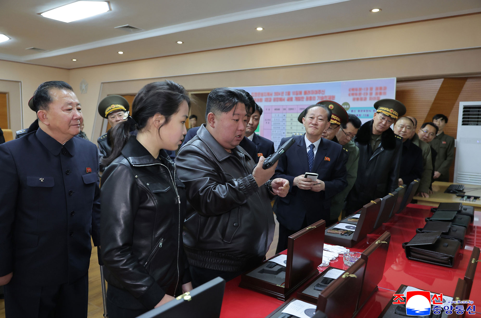 Respected Comrade Kim Jong Un inspects major munitions factory