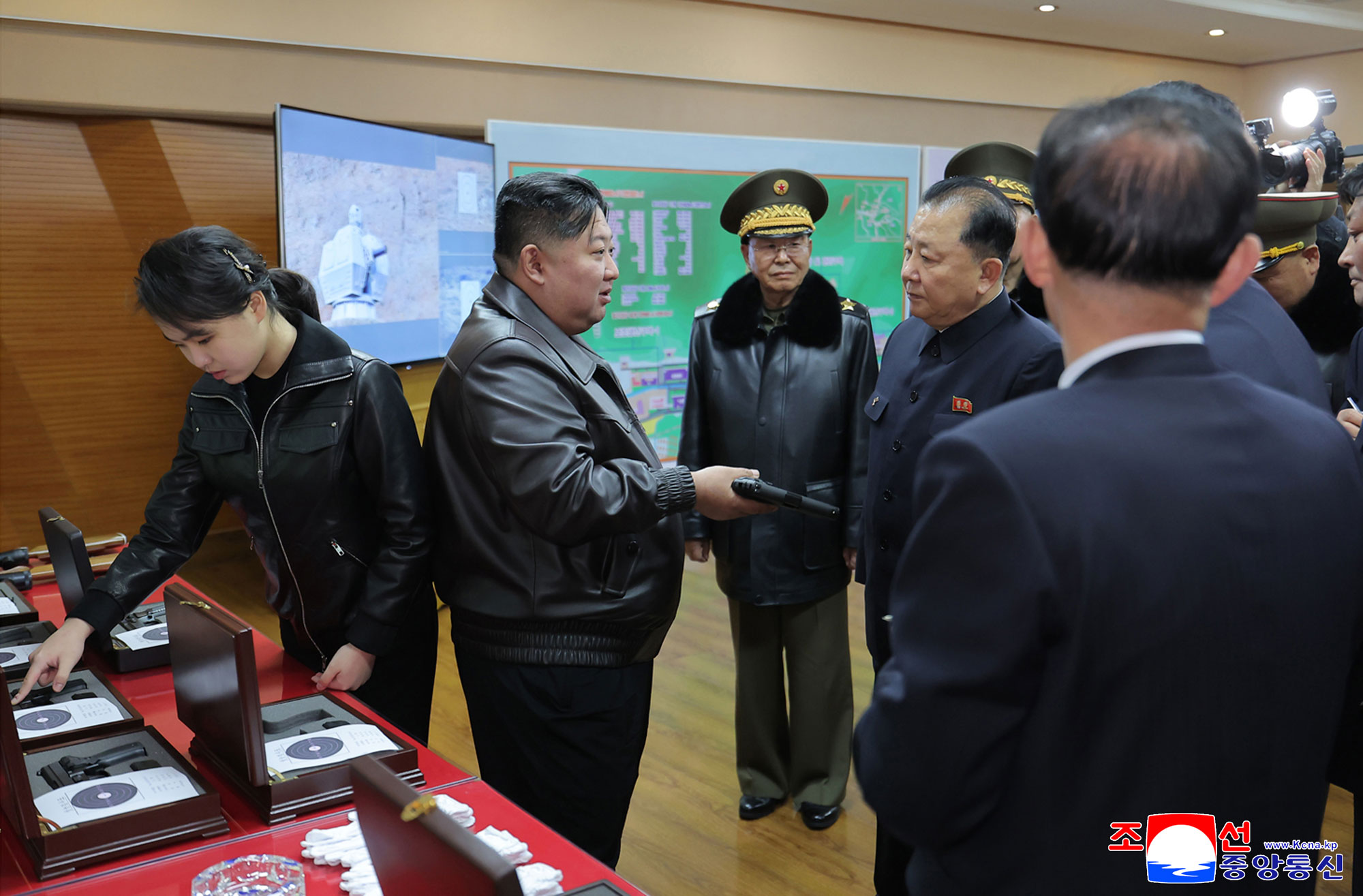 Respected Comrade Kim Jong Un inspects major munitions factory